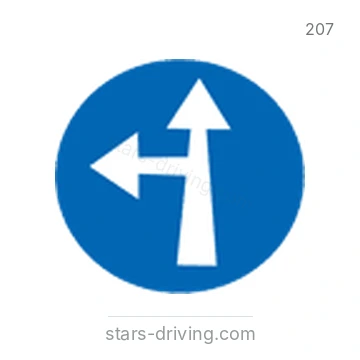 شاخصة المرور رقم 207